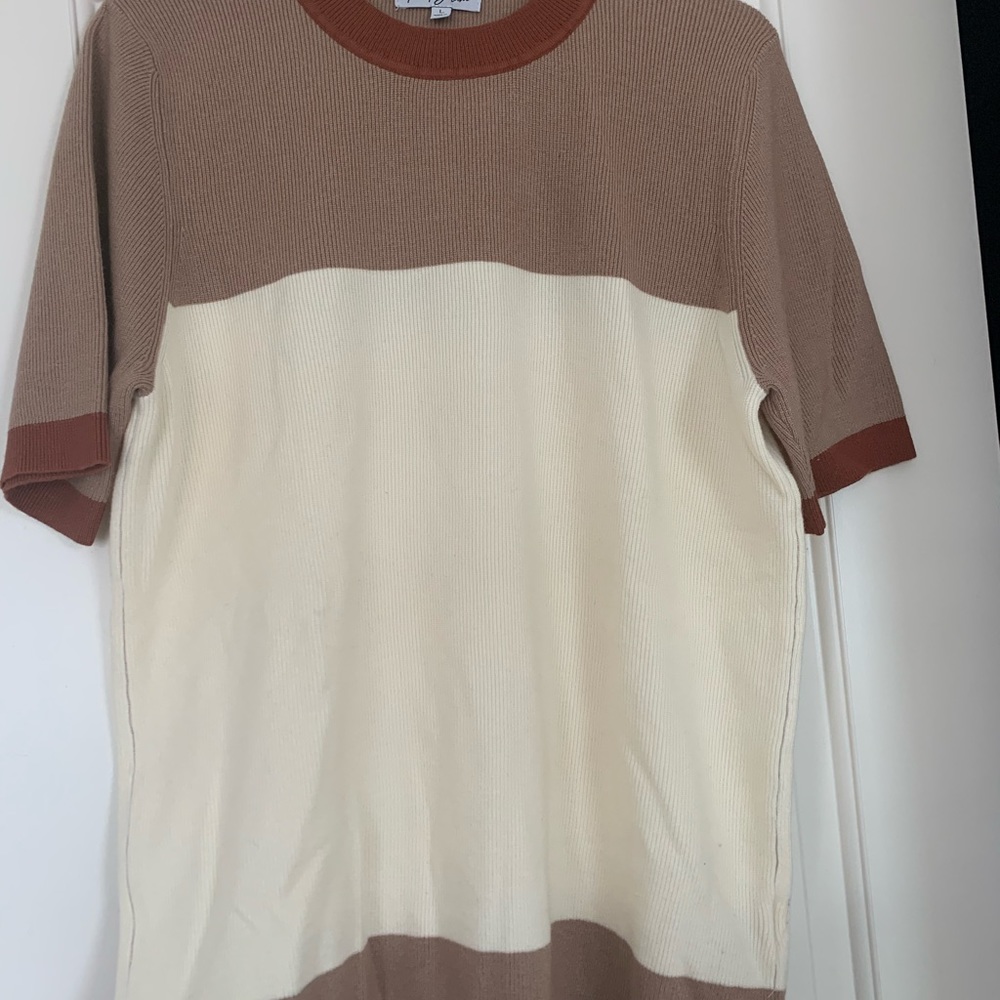 Polagram color block top!